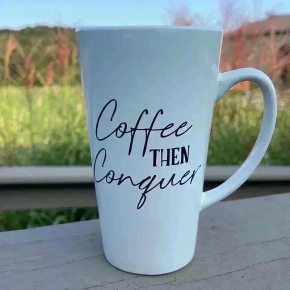 Latte mug. 16 fluid ounces. Darling. - Picture 3 of 3